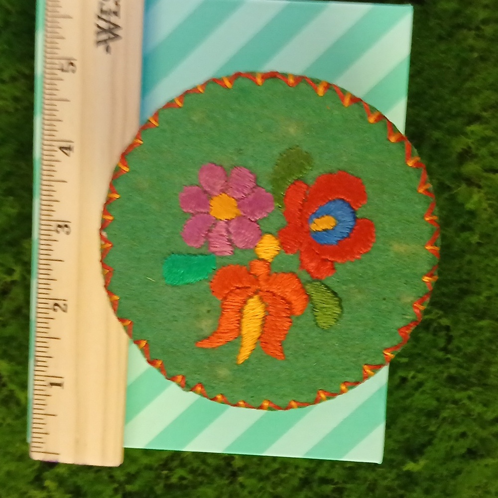 Embroidered Trinket Box - Picture 10 of 14